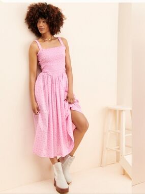 Tach Amelie Viole Midi Dress